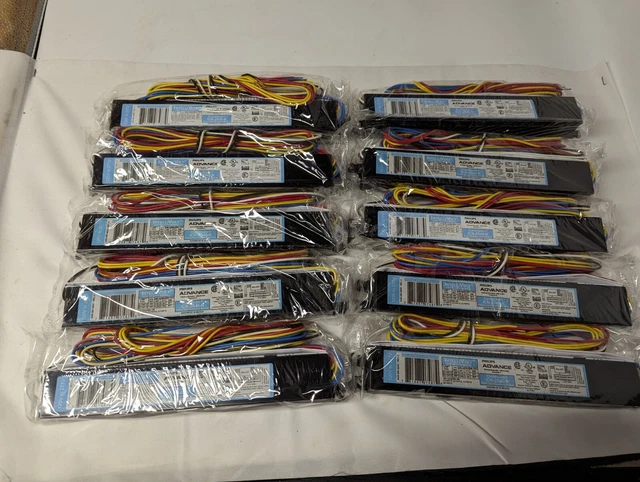 10 Phillips ICN-2S40-N Advance Centium Electronic Ballasts