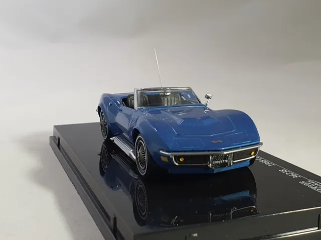 Vitesse 1968 Chevrolet Corvette C3 Open convertible LeMans Blue  1:43