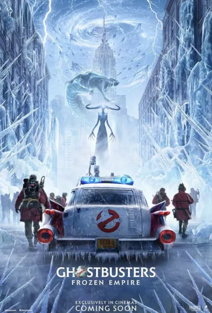Ghostbusters: Frozen Empire (2024) Movie Poster Authentic DS 27x40
