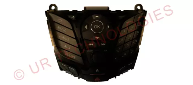 2013 Ford Escape Factory Radio System Buttons Center Finish Panel Cj5T18K811Gc