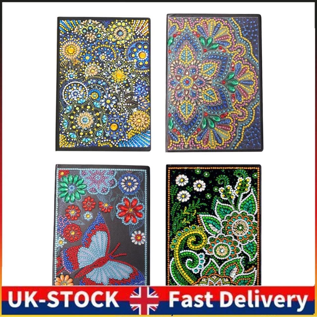5D Art DIY Special Shaped Diamond Painting Drill Crystal Notebook Sketchbook