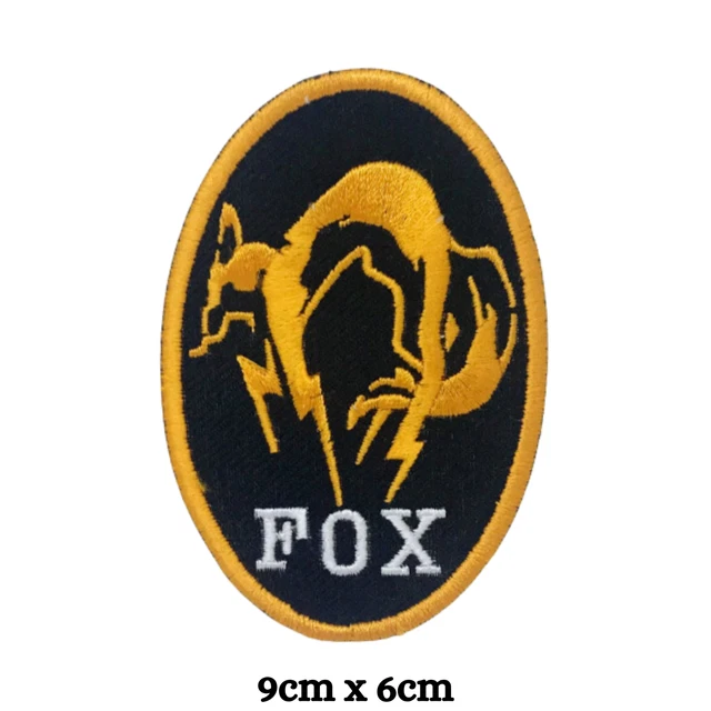 METAL GEAR SOLID Kojima Foxhound Fox Hound Iron on Sew on