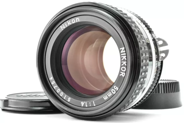 [Near Mint] Nikon Ai-s NIKKOR 50mm f/1.4 MF Standard Prime Lens From JP EF-371