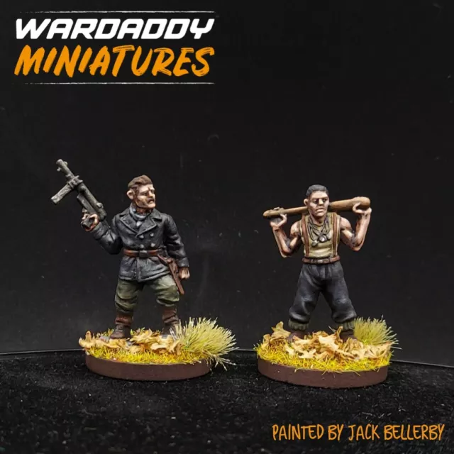 Pro Painted 28mm Bolt Action inglorious basterds characters ww2