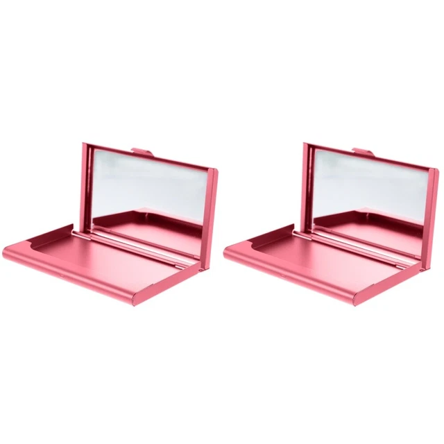 2x Business Cards Case Wallet Metal Wallet For Women for Outdoor Women Travel