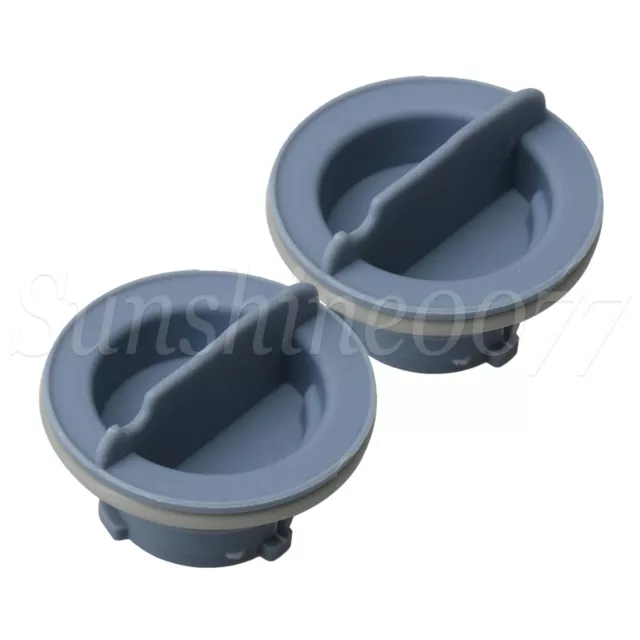 2 Pieces 8558307 Dishwasher Dispenser Rinse Aid Caps Replacement for Kenmore