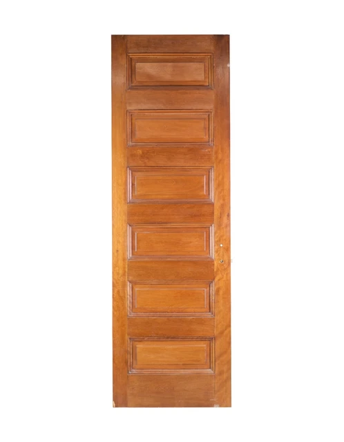 Vintage 6 Pane Wood Passage Door 94.25 x 30