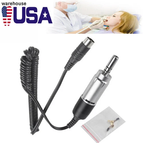 35K RPM Dental Lab Jewelry Micromotor Polishing Micro Motor Handpiece A-18 USA