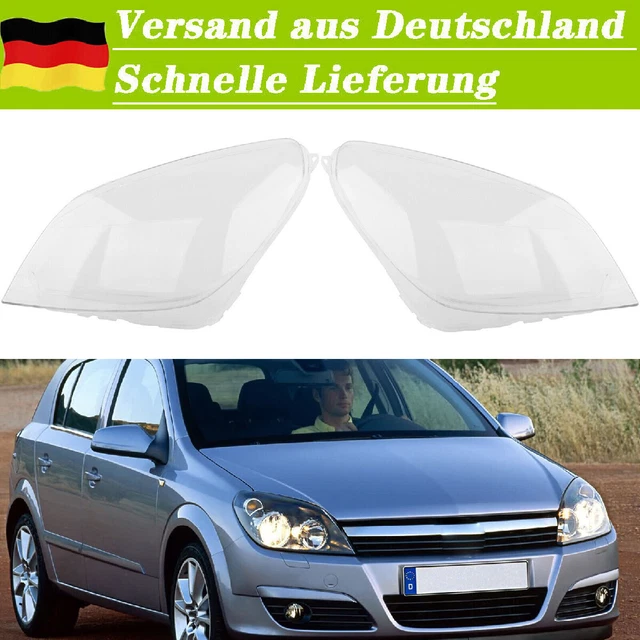 2 STÜCKE Neue Scheinwerfer Lampe Schwarz Abdeckung Rahmen 6400A739 Für
