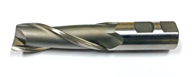 1" 2-Flute HSS CC Long Length End Mill MF125218139