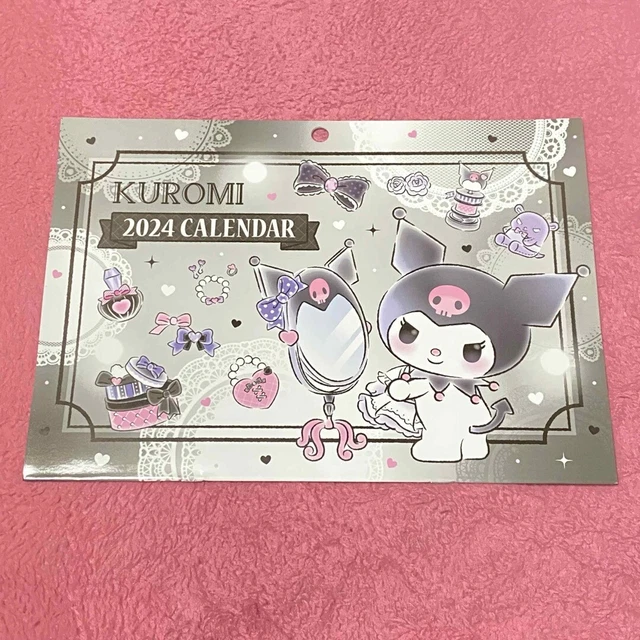 SANRIO KUROMI CALENDAR 2024 29.83 PicClick