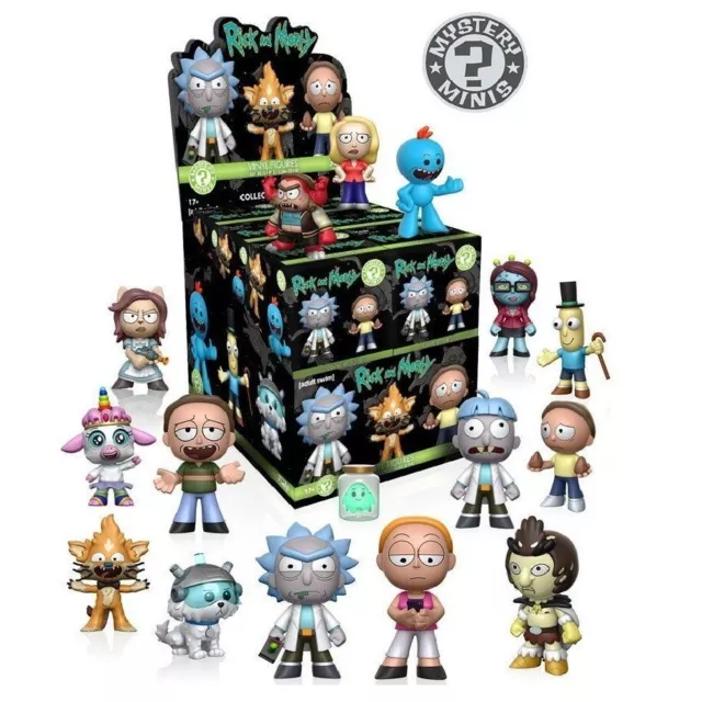 Rick and Morty FUNKO POP  Figurina MYSTERY MINIS 1 x Box