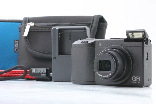SH:1.5K [Near MINT] RICOH GR DIGITAL II 10.1 MP Compact Camera From JAPAN