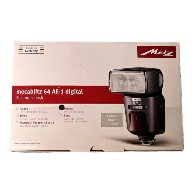 METZ mecablitz 64 AF-1 digital For Pentax Cameras free shipping from japan