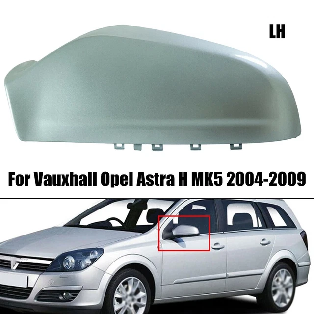 Hengyi Soul Silver Right Side Door Wing Mirror Cover For Vauxhall Opel Astra H MK5 04-09