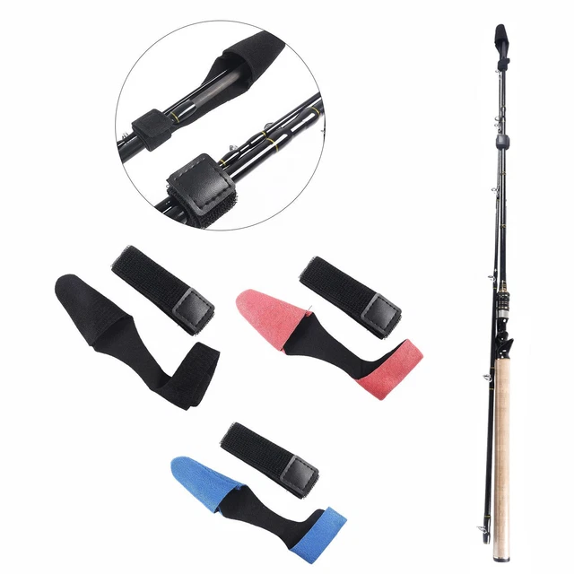 Lot De 5 Capuchons De Pointe De Canne à Pêche – Protection Réglable En PVC Pour Mer Et Eau Douce