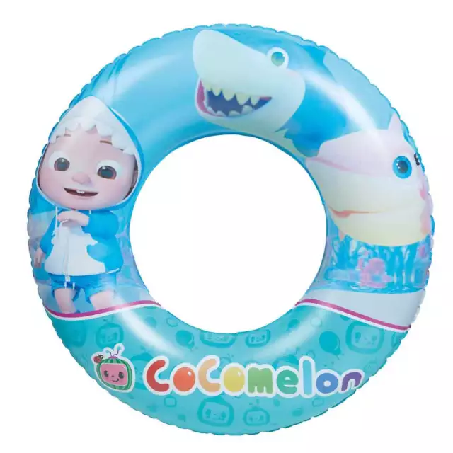 CoComelon Schwimmset: Schwimmring & Luftmatratze & Wasserball Baby Shark 2