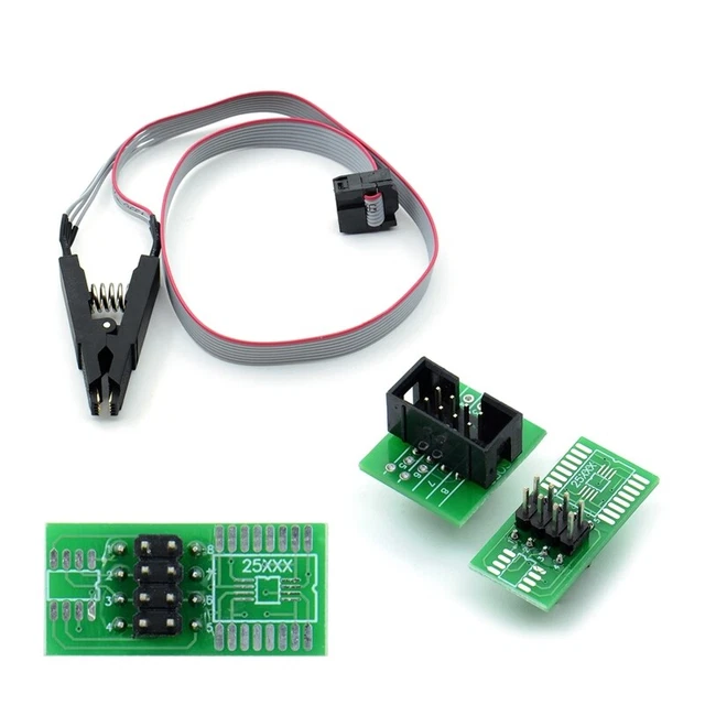 SOP8 Flash Chip Test Clips Socket Adpters Programmers Voltage Regulator
