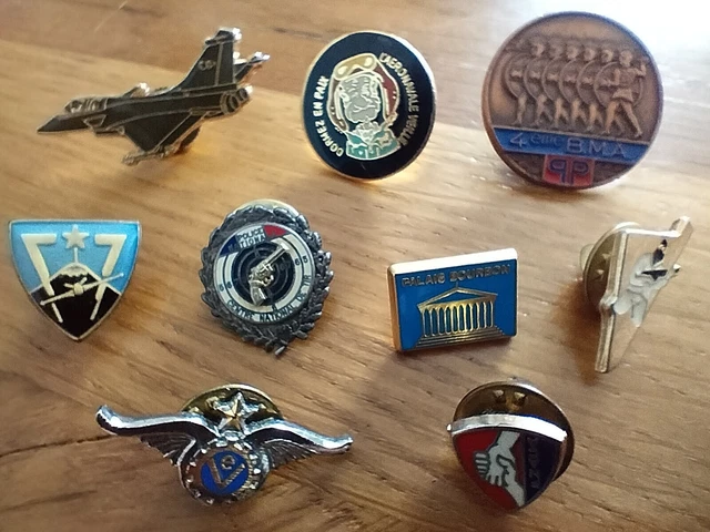 LOT DE PIN'S militaria (insigne militaire, armée, navires, avions