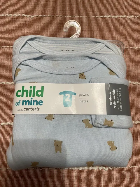 Carters Baby Of Mine NB Baby Gown