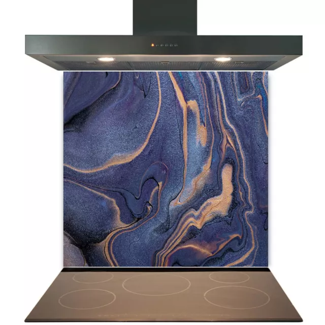 Kitchen Glass Splashback Toughened Tile Cooker Panel Any Size Design No. 2029