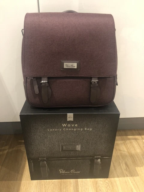 SILVER CROSS CLARET Luxury Wave Changing Bag 30.00 PicClick UK
