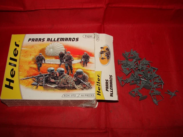HELLER 1/72 Maquette Militaire 34 Paras Allemands 71211 EUR 10,00