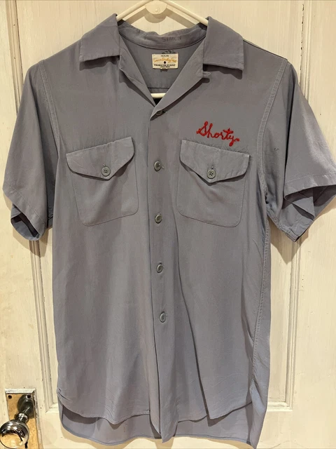 TWA Vintage Bowling Shirt - trans world airlines