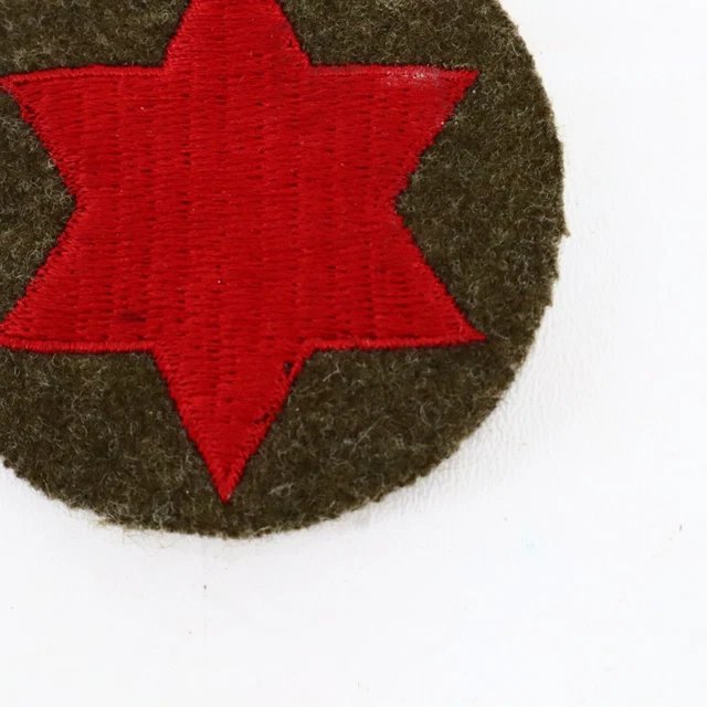 Pre WWII US Army 6th Infantry Patch Variation #21 B 4