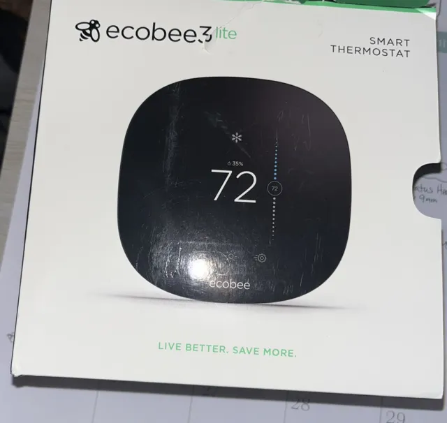 Ecobee EB-STATE3LTP-02 Smart Thermostat Pro - Black New!