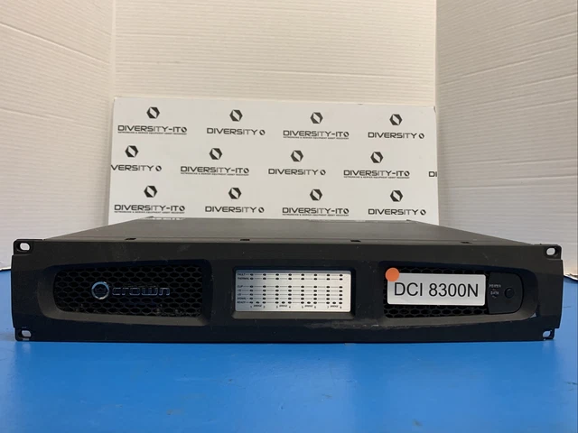 Crown DCI 8300N Networked Power Amplifier DCI8X300N