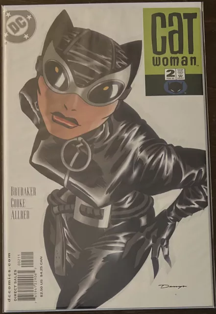 Catwoman #2 NM 9.4 DC COMICS 2002 ED BRUBAKER DARWIN COOKE