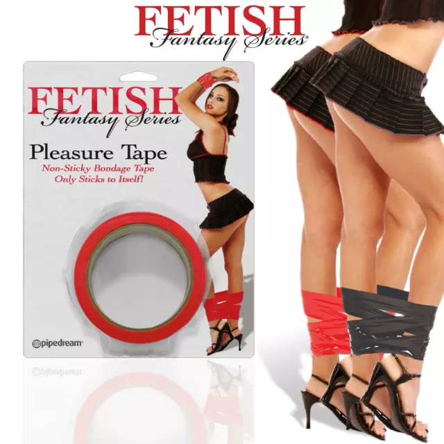 Fetish Fantasy Pleasure Couple Sex Toys Non Sticky Bondage Tape 10 m metri BDSM