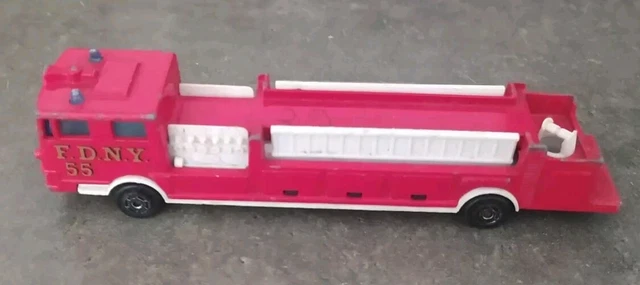 Lot De 2 Camions De Pompiers Corgi 1/50 - American La France + ERF Grande Échelle