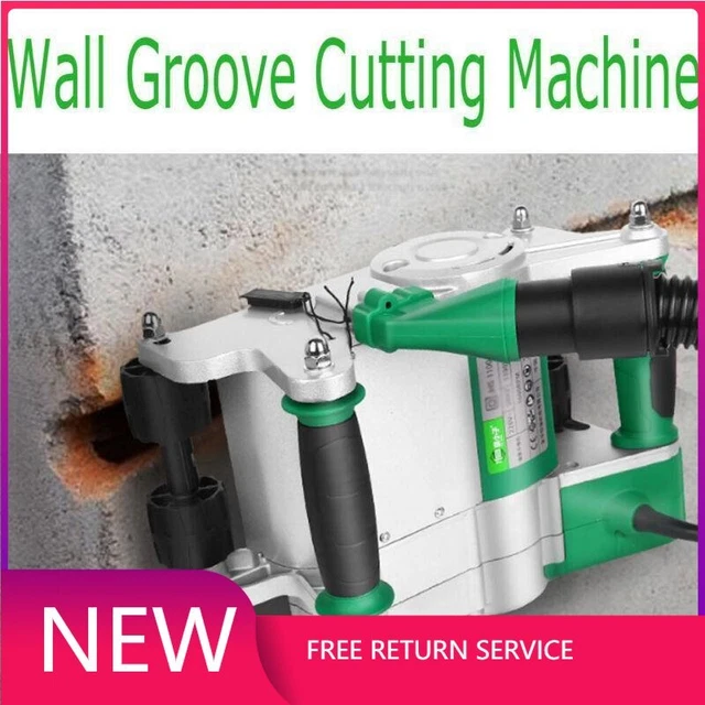 110V/220V Electric Brick Wall Chaser Floor Wall Groove Cutting Machine