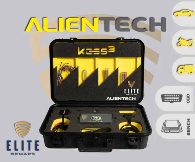 Alientech Kess3 OBD & BENCH - Auto, Bici & LCV + 5 file gratuiti