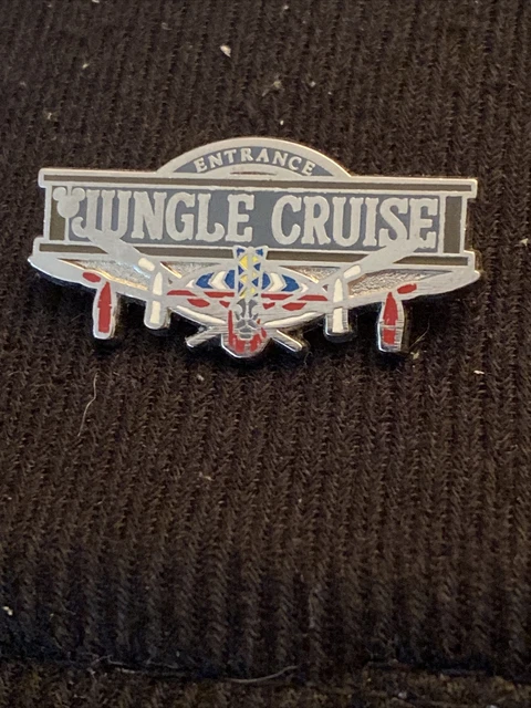 Attraction Sign DLR HIDDEN MICKEY Attraction Signs Jungle Cruise Disney Pin 136221 ...