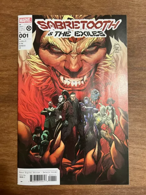 Sabretooth and the Exiles #1 1st Print Cover A Marvel Comics 2022 NM/VF