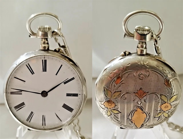 Montre Gousset Printa Argent Massif 1930 Art Déco - Mécanique Fonctionnelle