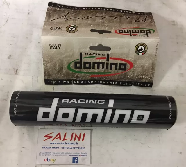 PARACOLPI MANUBRIO DOMINO Racing Moto nero - Bar Protection