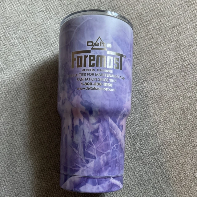 RTIC 20 oz Tumbler Purple Travel Mug Cup Delta Foremost Memphis
