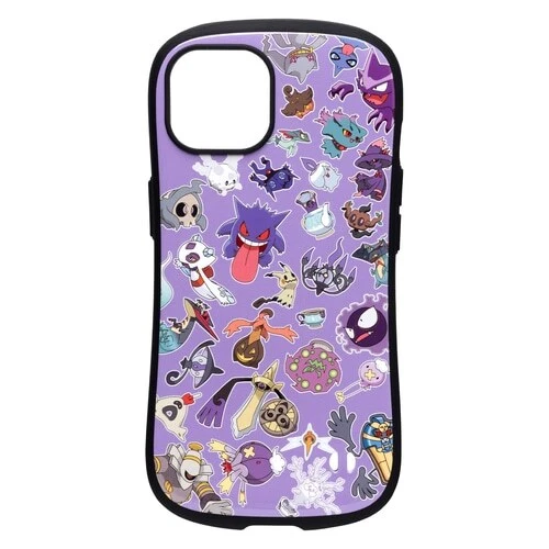 Pokemon center  iPhone 14 dedicated IFACE FIRST CLASS case purple