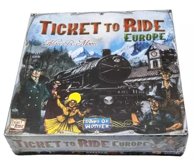 Ticket to Ride Europe Strategy Game - Brand NEW in Box!