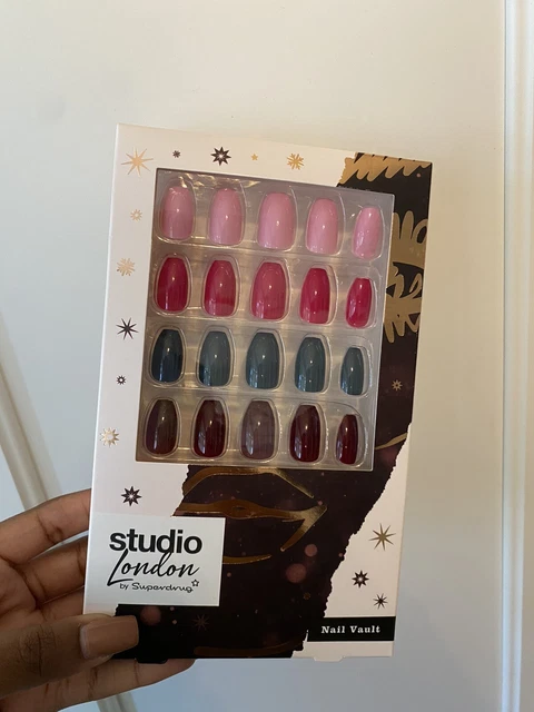 Studio London Superdrug Fake Nails Tresor Multi