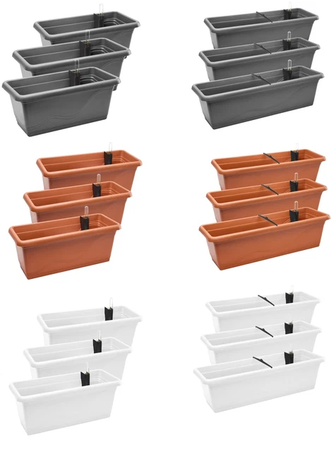 HORREX Wasserstandsanzeiger 6er Set - Gießanzeiger Für Pflanzen 22,8cm