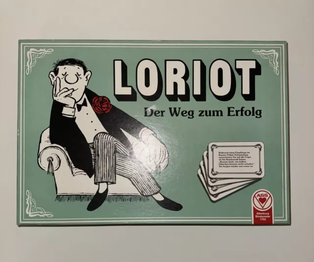 Loriot Der Weg zum Erfolg Brettspiel ASS 1989 Vintage Gesellschaftsspiele ✅