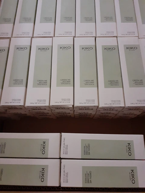 Lotto Stock 76 Cosmetici Kiko Green me lips and cheeks matita rossetto fard