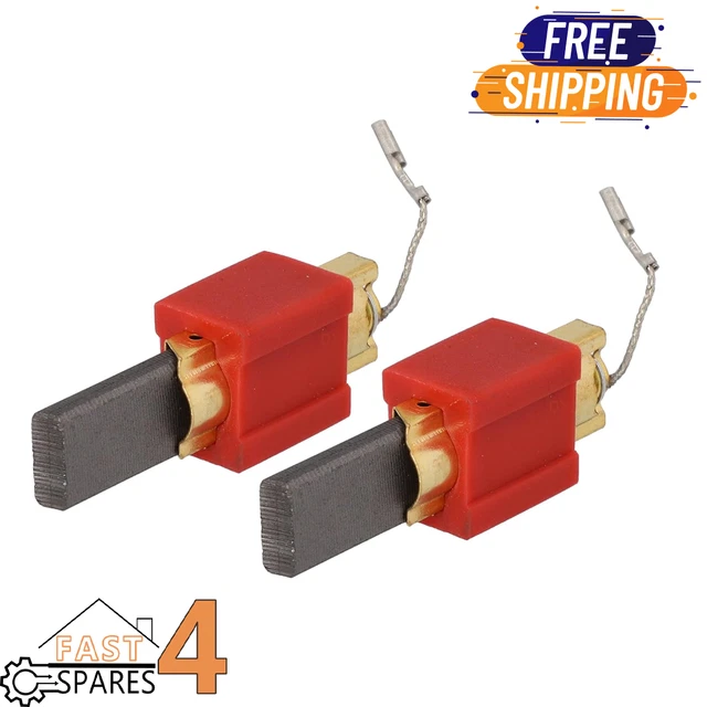 KGA-SUPPLIES Washing Machine Carbon Brushes – Compatible With Miele Models W1989, W3164, W3370, W3371, W3375 | High-Quality Replacement Part