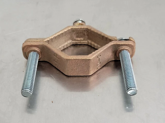 DOTTIE 1-1/4"-2" Bronze Bare Ground Clamp 27 (Box of 5) 110631