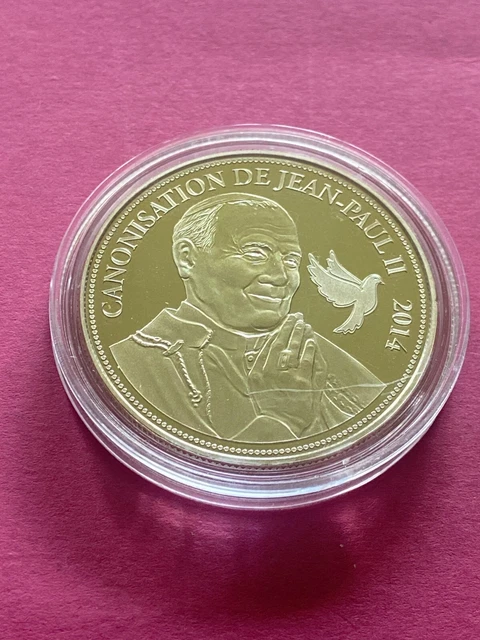 MÉDAILLE JMJ 2011 Madrid Jean Paul 2 EUR 15,00 - FR